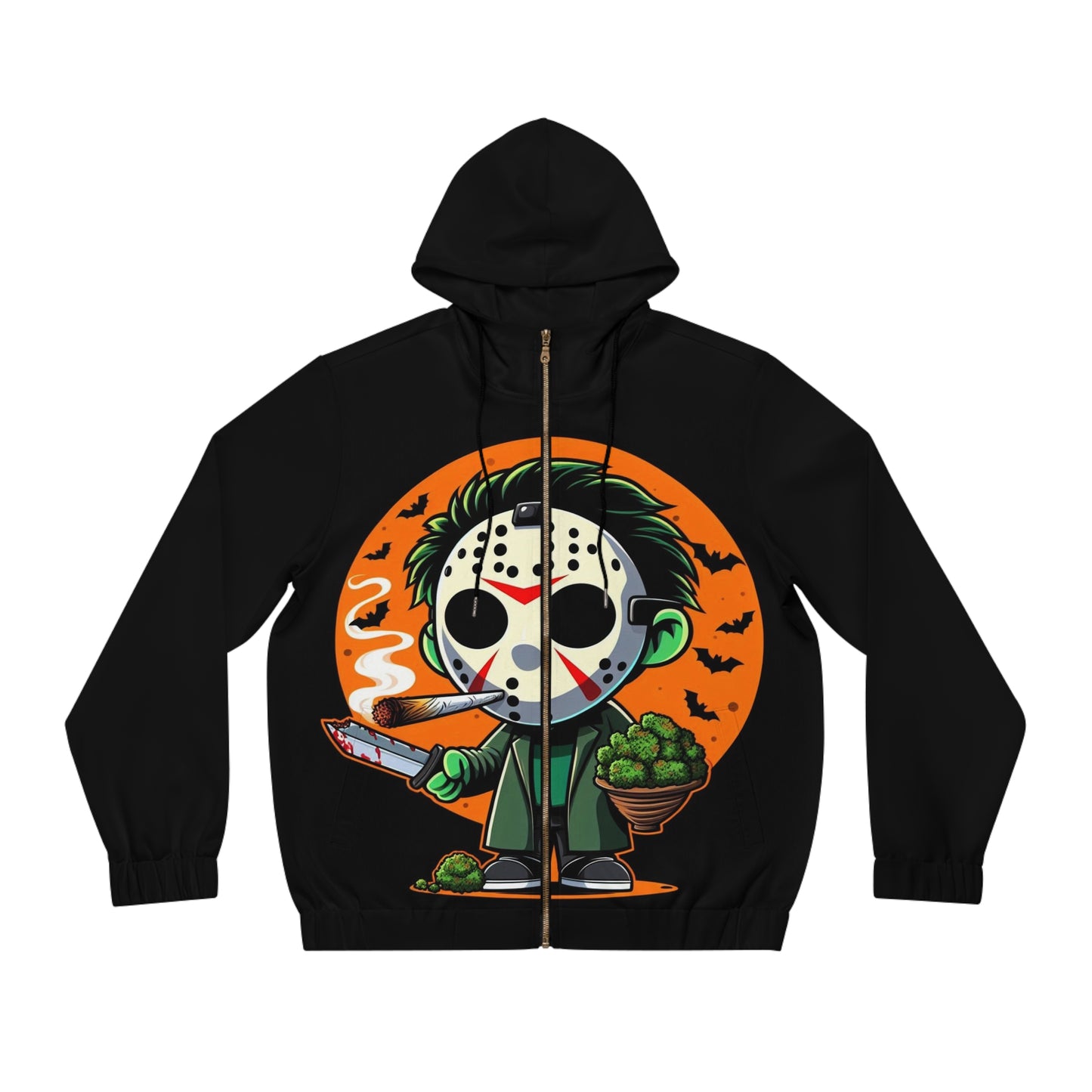 JASON X HALLOWEEN ZIP UP HOODIE